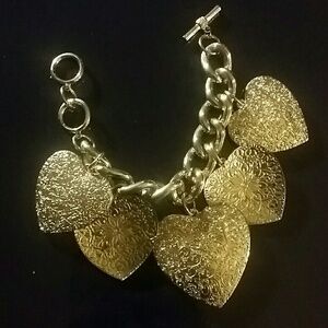 Silver Heart Bracelet